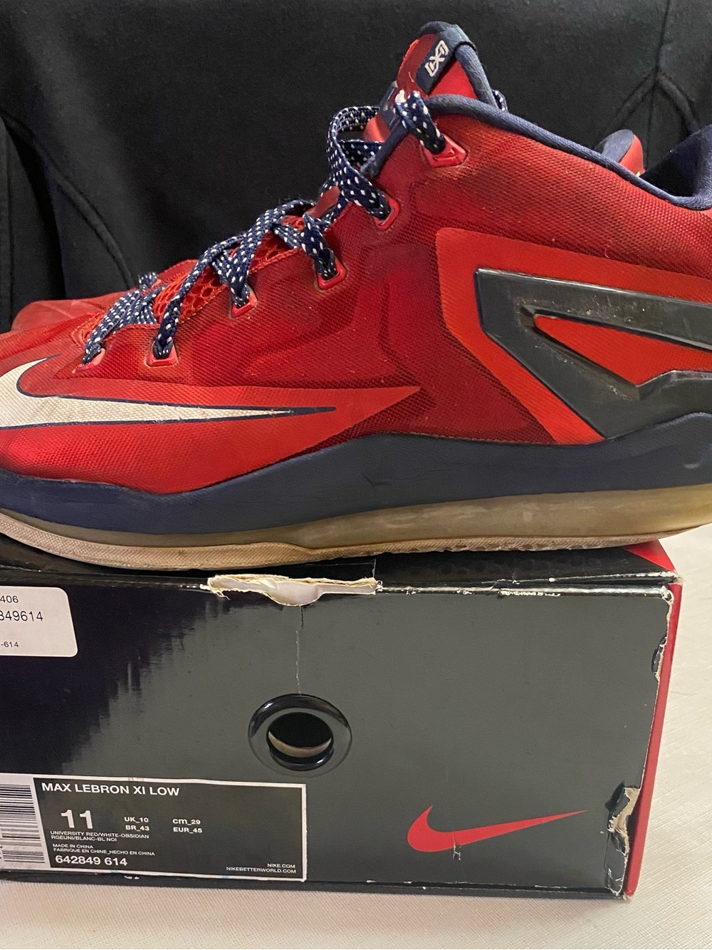 RARE - Nike LeBron Independence Day Sneakers